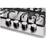 Варочная поверхность газовая Perfelli HGM 61220 I: Размеры для встраивания (ШxГ) 55x47 см
