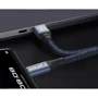 Кабель T-PHOX USB Cable to USB-C Speed 1.2m Blue (T-C810 Blue) фото 3