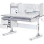 Детский стол Mealux Hamilton Multicolor G с полкой (BD-680 W/G MC+G с полкой)
