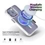Чехол для iPhone ArmorStandart Unit MagSafe Case Matte Clear Silver for iPhone 15 Plus (ARM69351): Материалы поликарбонат и полиуретан