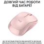 Мышь Logitech M240 Silent Wireless Rose (910-007121)