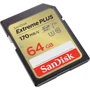 Карта пам'яті SanDisk 64GB SD Class 10 UHS-I U3 V30 Extreme PLUS (SDSDXW2-064G-GNCIN): Обсяг 64 ГБ