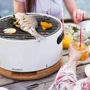 Гриль BergHoff Угольный настольный белый (2415600): Вид Гриль