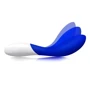 LELO Mona Wave - уникальный вибратор для точки G с движущейся головкой, 11х3,4 см, синий