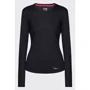 Спортивный лонгслив Saucony Stopwatch Long Sleeve (800272-BK) 44 черный: Вид Спортивные лонгсливы