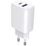 Зарядное устройство Proove Wall Charger USB+USB-C Silicone Power 2 with Cable 30W White (WCSP23011002): Сила тока 2.4А и более