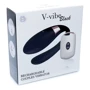Вибромассажер для пар с пультом ДУ - Boss Series V-Vibe Black USB 7 Function, BS6200003