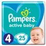 Подгузники Pampers Active Baby Maxi Размер 4 (9-14 кг) 25 шт (8001841630809): Тип Подгузники