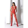 Бодистокинг с плетением на груди Passion BS099 One Size red