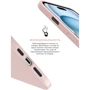 Чехол для iPhone ArmorStandart ICON2 MagSafe Light Pink for iPhone 15 Plus (ARM72739): Материалы Силикон