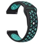 Ремешок Becover Sport Band Vents Style Black-Blue for Samsung Galaxy Watch 46mm / Watch 3 45mm / Gear S3 Classic / Gear S3 Frontier (705782)