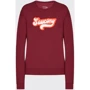 Свитшот Saucony Rested Crew (800344-ZN) 40 бордовый: Вид Свитшоты