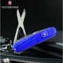 Мультитул Victorinox Huntsman 91мм/15 предметов/синий прозрачный(1.3713.T2): Количество инструментов 15