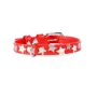 Ошейник Collar Glamour с узором Звездочка Светящийся 27-36 см 15 мм красный (4823089301181)