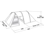Палатка Easy Camp Galaxy 400 Rustic Green (120391)