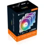 Кулер ID-Cooling ZF-12025-ARGB-TRIO-SNOW: Регулировка оборотов широтно-импульсная модуляция (PWM)