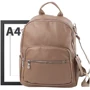Жіночий рюкзак Valiria Fashion бежевий (ODA365110-khaki): Застібка Молния