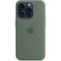 Чехол для iPhone Apple iPhone 15 Pro Silicone Case with MagSafe - Cypress (MT1J3ZM/A): Цвет зеленый