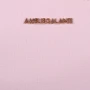 Женская сумка через плечо Amelie Galanti розовая (A991248-pink): Фактура Матовая, Зернистая