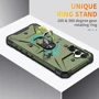 Аксессуар для смартфона Mobile Case Pathfinder Ring Army Green for Samsung A155 Galaxy A15 4G / A156 Galaxy A15 5G: Тип накладка на заднюю часть