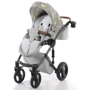 Универсальная коляска 2 в 1 Junama Madena Limited Edition Skylark: Ширина шасси 63 см