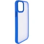 Чохол для iPhone Mobile Case TPU+PC Metal Buttons Light Blue для iPhone 13: Колір голубой
