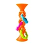 Прорізувач-брязкальце на присосках Fat Brain Toys pipSquigz Loops помаранчевий (F165ML)