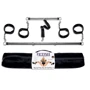 Фиксаторы для рук и ног Pipedream Spread Bar and Cuff Set (черный)