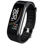 Фитнес-браслет Lemfo C6T Black: Цвет черный
