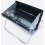 Портативний вугільний гриль I-GRILL O-GRILL чорний: Особливості Плоский, Ручки для переноски, Регулировка высоты решетки