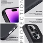 Чохол для телефона ArmorStandart Matte Slim Fit Black для ZTE Blade A75 4G (ARM78944): Матеріал TPU (термополиуретан)