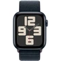 Apple Watch SE 2 2023 44mm GPS Midnight Aluminum Case with Midnight Sport Loop (MREA3) UA: Материал плетеный нейлон черного цвета