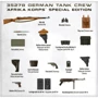Збірна модель MiniArt MA35278 Німецький Танковий Екіпаж "Корпус Африки" Спеціальне Видання: Масштаб 1:35
