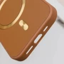 Чохол для iPhone Epik SnapCase with MagSafe Brown для iPhone 14 Pro: Тип чохла накладка на заднюю часть