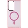Чехол для телефонов Epik TPU Lyon Frosted with MagSafe Pink for Samsung S908 Galaxy S22 Ultra: Совместимость Samsung S908 Galaxy S22 Ultra