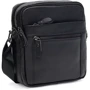 Чоловіча сумка через плече чорна Keizer (K12333-black)