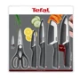 Набір кухонних ножів Tefal Comfort 5 предметів (K2215S55): Матеріал рукояті пластик