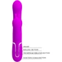 Вибромассажер с анальным и клиторальным стимулятором LYBAILE Pretty Love Cammy Purple Twinkled Tenderness (BW-500036)