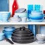 Набор посуды Tefal Ingenio Easy Cook&Clean 13 пр. (L1539843): Материал корпуса Алюминий