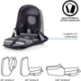 XD Design Bobby Hero XL Backpack Grey (P705.712) for MacBook Pro 15-16" фото 21