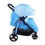 Прогулочная коляска BabyHit Trinity - Blue: Ширина шасси 57 см