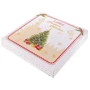 Набір підставних тарілок Lefard Christmas Delight 28см 2шт (985-154): Форма круглая с фигурными краями