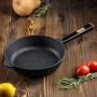 Сковорода Brizoll Optima-Black 28x6 см черная (559-214): Антипригарное покрытие Нет