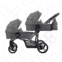 Универсальная коляска для двойни Bebetto B 42 SIMPLY (05) бежевый (505.36.19.005): Пол ребенка мальчик, девочка