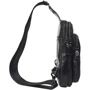 Мужская сумка-слинг Buffalo Bags черная (SHIM7592A-black): Пол Мужской