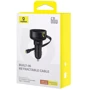 Зарядное устройство Baseus Car Charger USB-C Enjoyment Pro with Cable 60W Black (C00057802111-01): Количество USB-портов 1