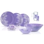 Столовый сервиз Luminarc Piume Violet 46 пр. (P7262): Материал Закалённое стекло
