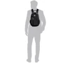 Чоловік рюкзак Onepolar чорний (W1391-black): Застібка Блискавка