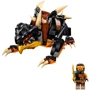 Конструктор LEGO Ninjago Земляной дракон Коула EVO (71782): Количество деталей, шт. 285