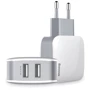 Зарядний пристрій Baseus USB Wall Charger 2xUSB Letour 2.4A White/Gray (ZCL2B-B02)